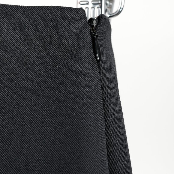 Emporio Armani 2005 Vintage Back-Seam Black Wool Pants - Picture 6 of 8